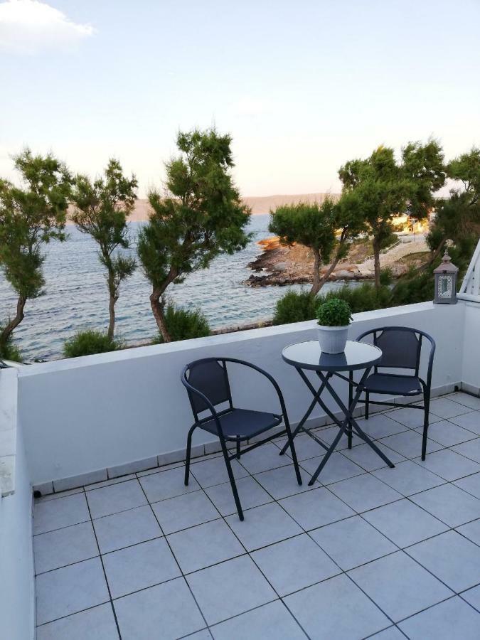 Sea Satin Sounio Apartman Szúnio Kültér fotó