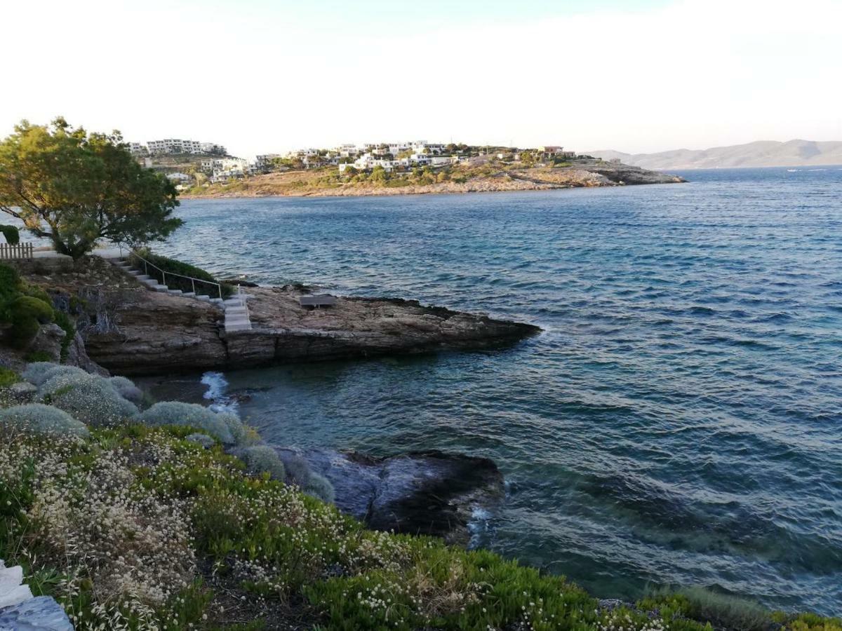 Sea Satin Sounio Apartman Szúnio Kültér fotó