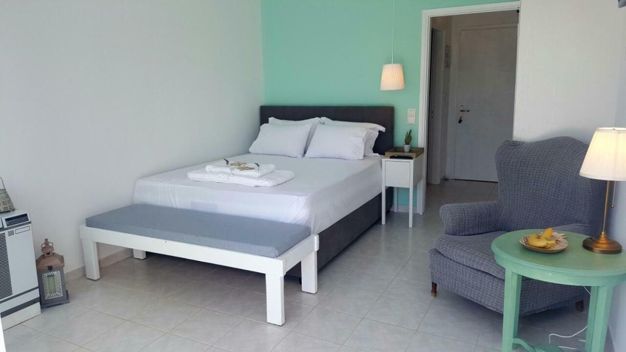 Sea Satin Sounio Apartman Szúnio Kültér fotó