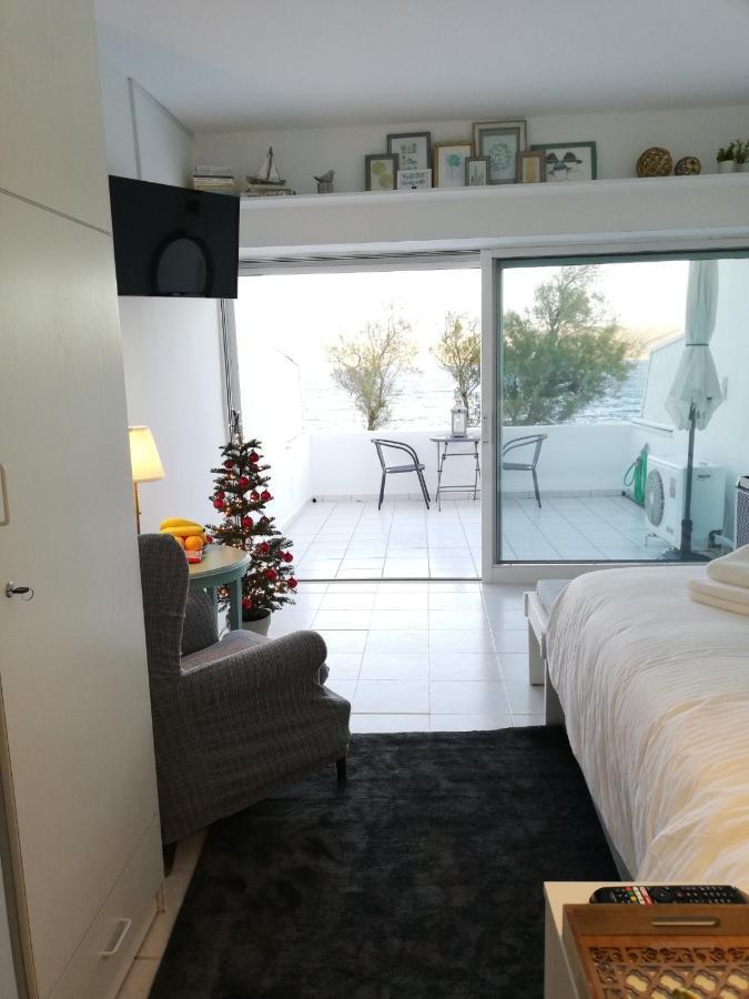 Sea Satin Sounio Apartman Szúnio Kültér fotó